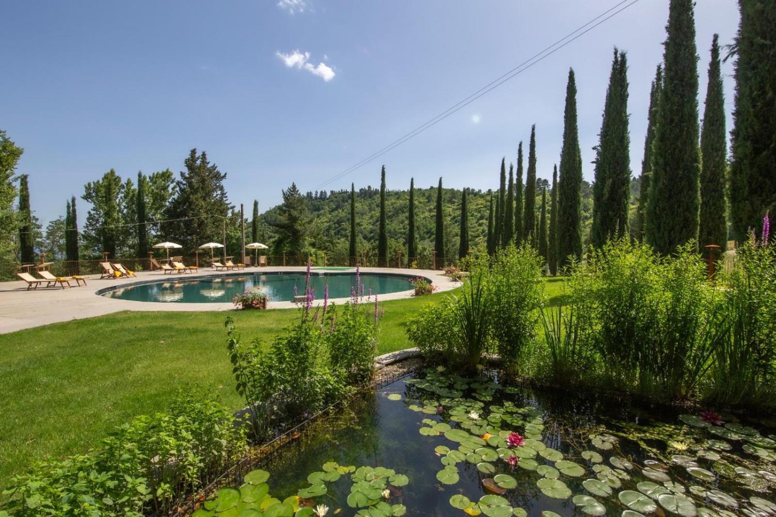 Villa Benfenati Tuscany Pratovecchio Luaran gambar